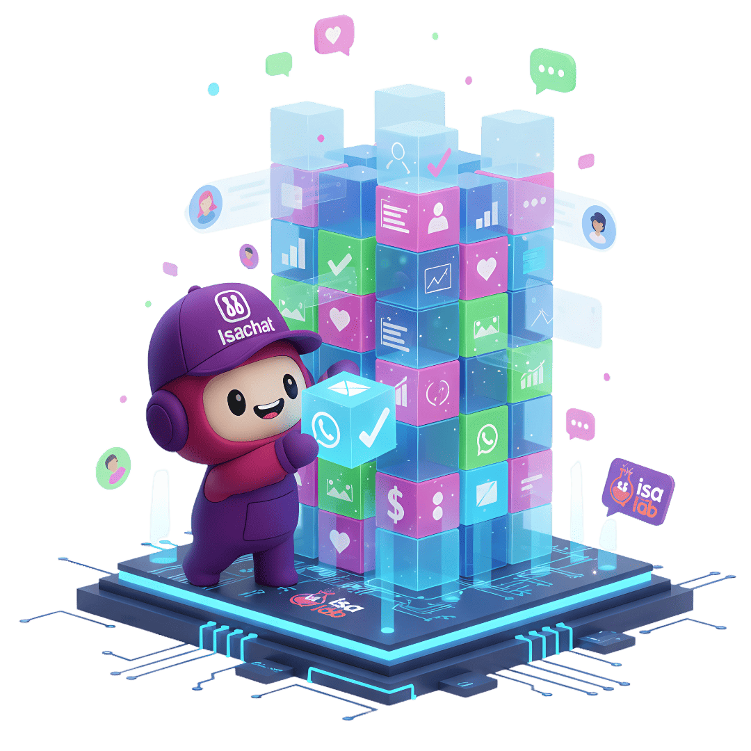 Mascota IsaChat variante 1